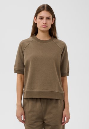 Soaked in Luxury, SLROLANDA SWEATSHIRT SS - Lihtne T-särk - beech