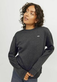 JJXX JXABBIE EVERY CREW NOOS - Sudadera - dark grey melange