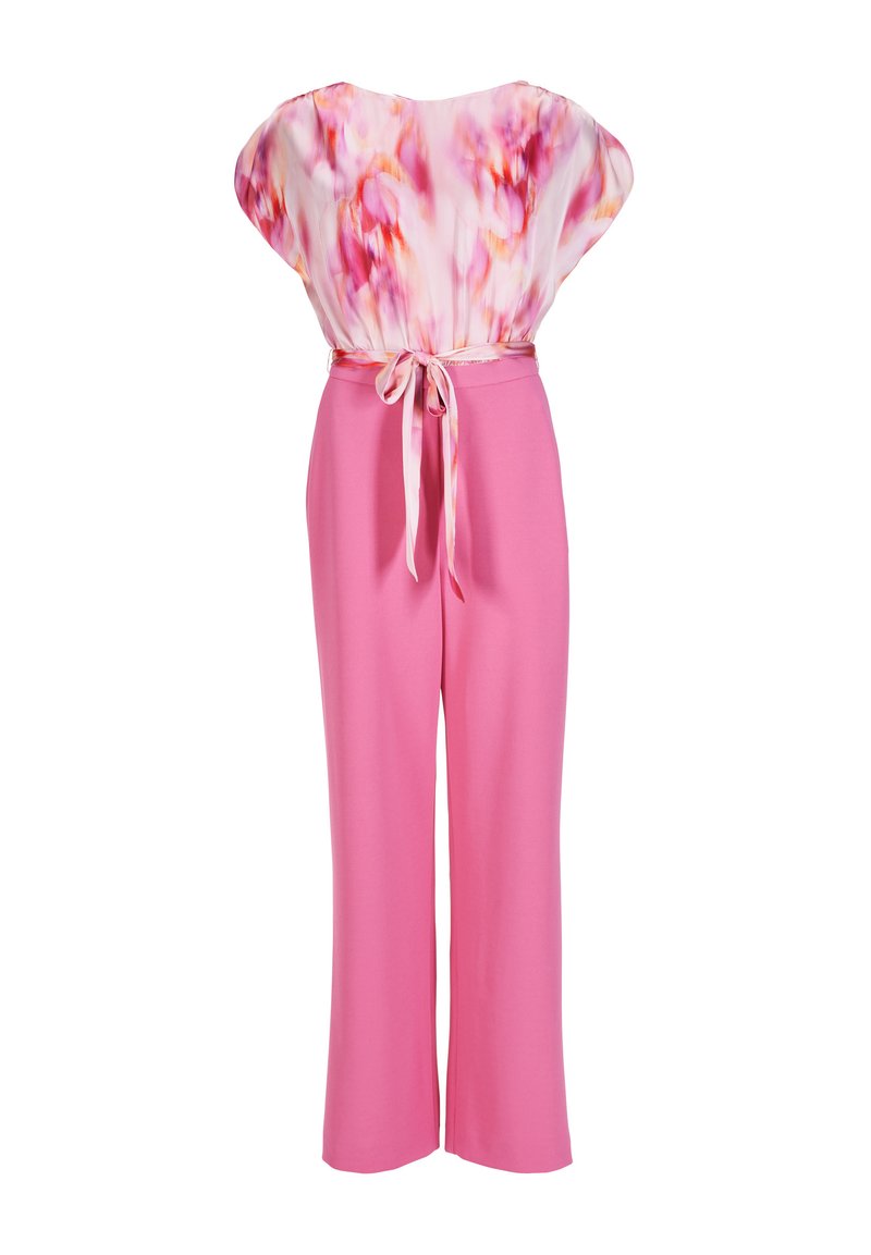Swing Jumpsuit donkerroze
