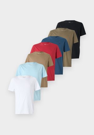 Icon Crew T-Shirt 7-Pack - T-shirt basic - white