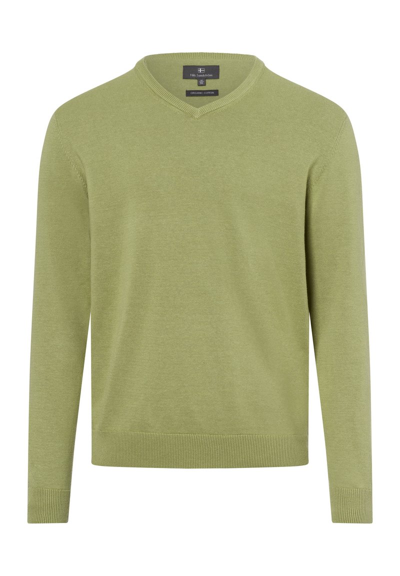 Nils Sundström Strickpullover - lind