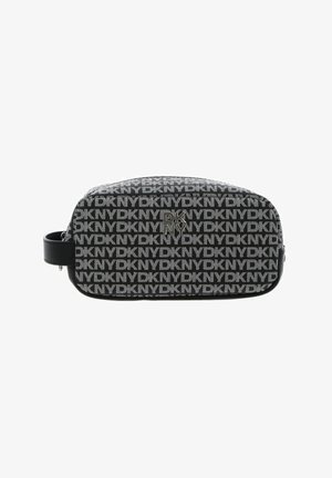 DKNY, SARAH TRAVEL KIT UNISEX - Trousse de toilette - logo - bk