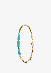 Niet geselecteerd, gold-coloured/turquoise