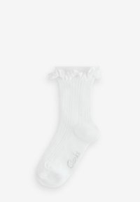 5 PACK - Strumpor - white