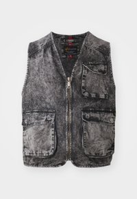 ACID VEST - Waistcoat - black