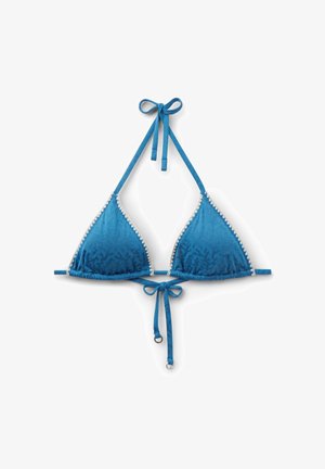 Calzedonia, SEA CORALS TRIANGLE - Haut de bikini - blue