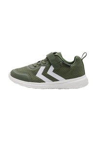 Hummel - ACTUS TEX JR - Sneakers - dark olive Miniaturebillede 1