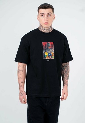 ATELIER OF FAITH, BATMAN – GALLERY COLLECTION - Print T-shirt - black
