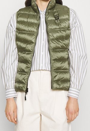 Bodywarmer - mottled olive