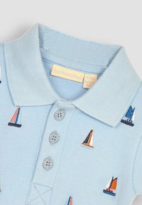 JoJo Maman Bébé SAILBOAT EMBROIDERED REGULAR FIT - Body - blue sailboat