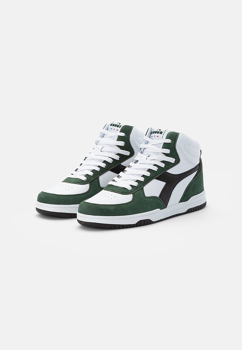 Herren Sneaker low | Diadora RAPTOR UNISEX Sneaker high white/dark green/weiß - LU44839 Herren Sneaker low | Diadora RAPTOR UNISEX Sneaker high white/dark green/weiß - LU44839