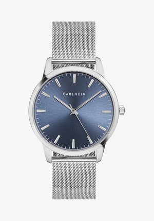 Carlheim Uhr - silver coloured/blue