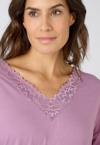 Damart THERMOLACTYL SET - Pijama - gris fleuri