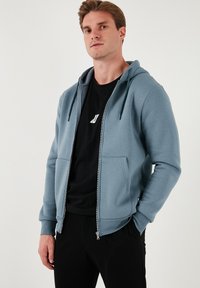 Buratti Felpa con zip - blue