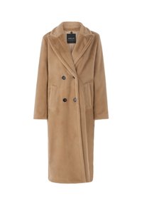 Klassischer Mantel - warm sand