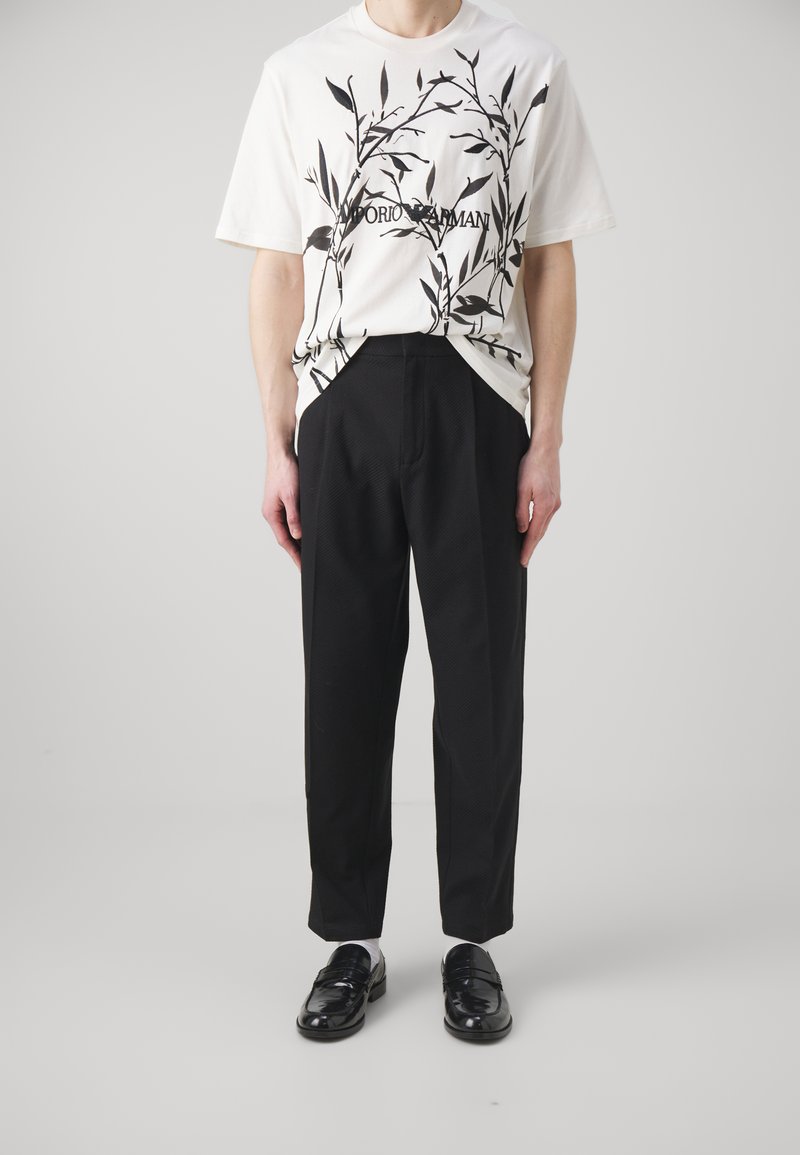 Asia Di Shiro Pantaloni Uomo Nero - 100% Cotone, Taglie 120-210