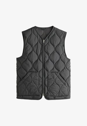 Next, ONION QUILTED GILET - Weste - black