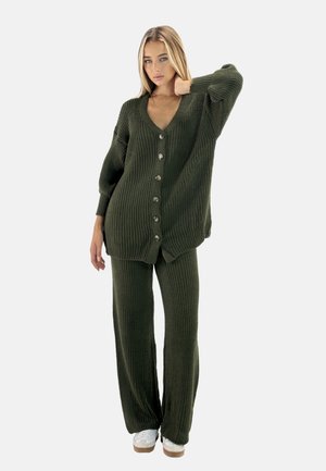 LANGESSET  - Cardigan - grün