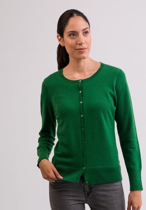 Strickjacke - grün