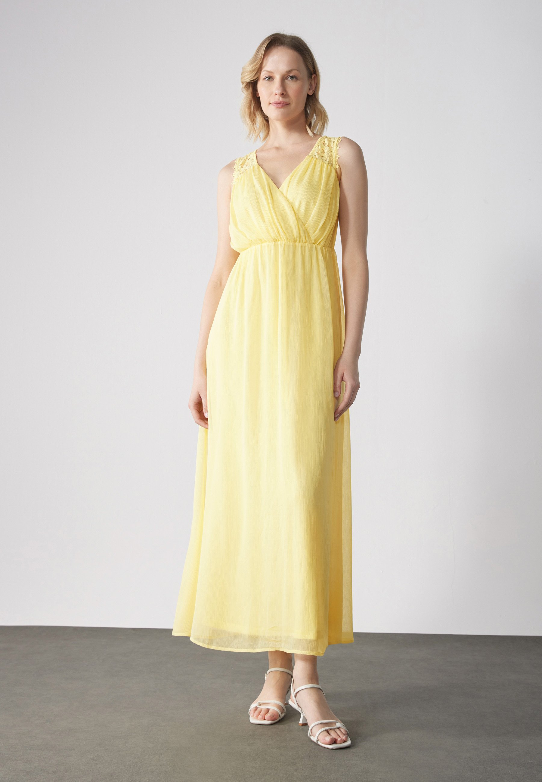 Anna Field Cocktail dress / Party dress - pale banana/light yellow - Zalando