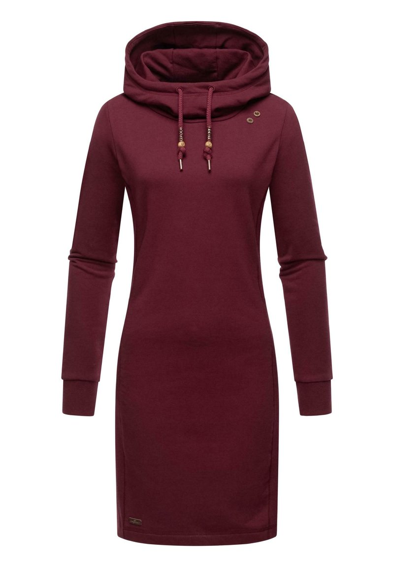 Ragwear - SABREEN - Jurk - wine red, Vergroten