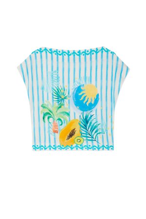 Never Fully Dressed RIO BOXY - Blouse - blue
