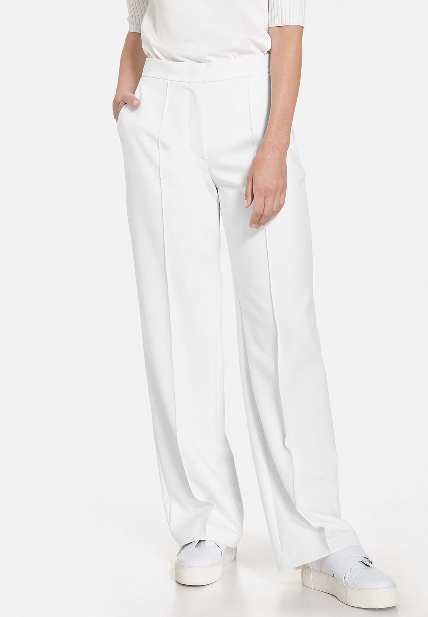 Gerry Weber Broek - sahne/wit - Zalando.nl