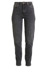 Topshop Tall Džíny Relaxed Fit - black denim