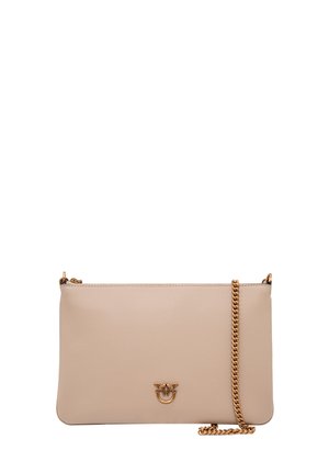 FLAT CLASSIC VITELLO SETA - Pochette - beige-cq