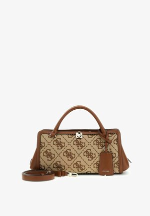 Guess, AUDREY LOGO GIRLFRIEND SATCHEL - Sac à main - latte logo