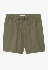 LINEN MIX - Shorts - olive