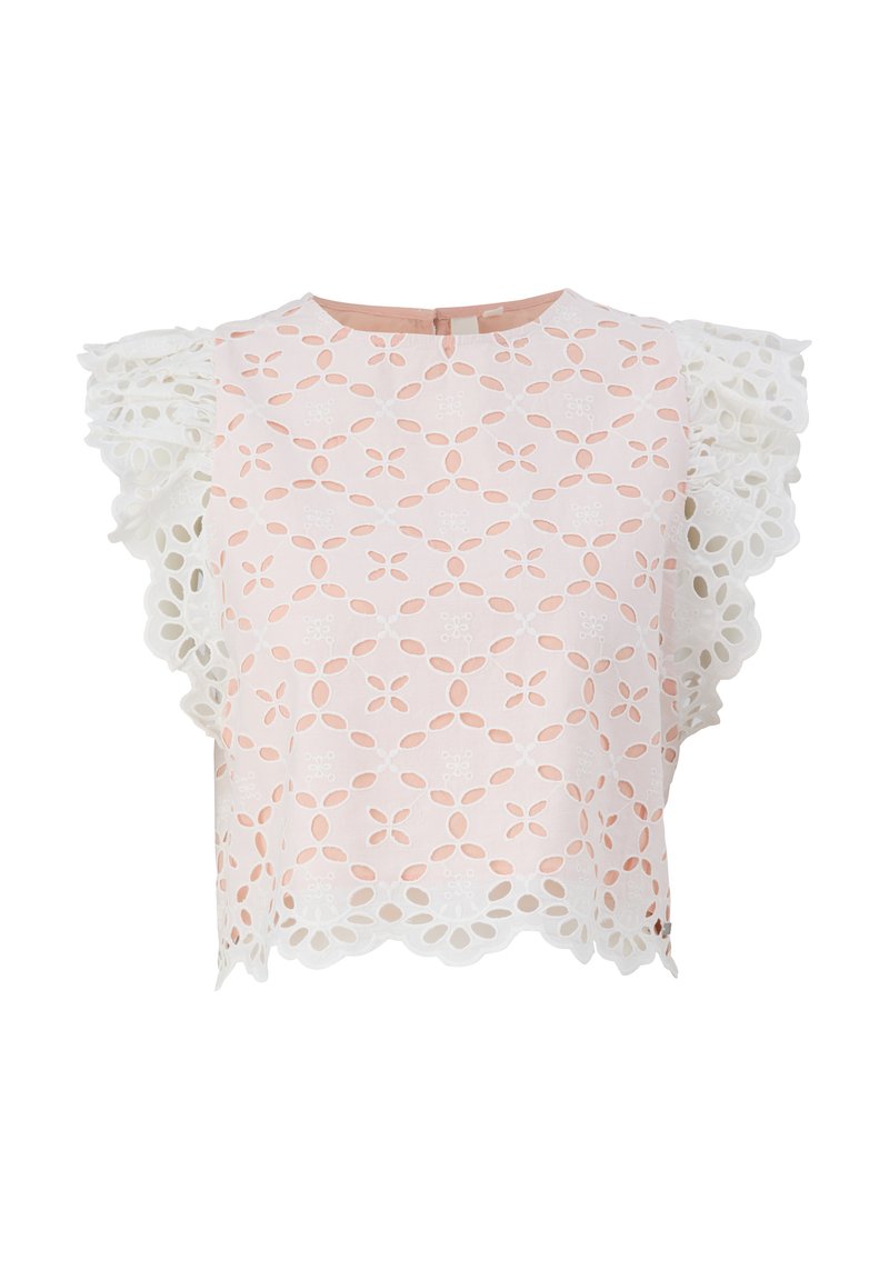 Guêpière/bustier Valisère Taille 100B - Broderie De Suisse, Couleur écru, Neuve Sans étiquettes