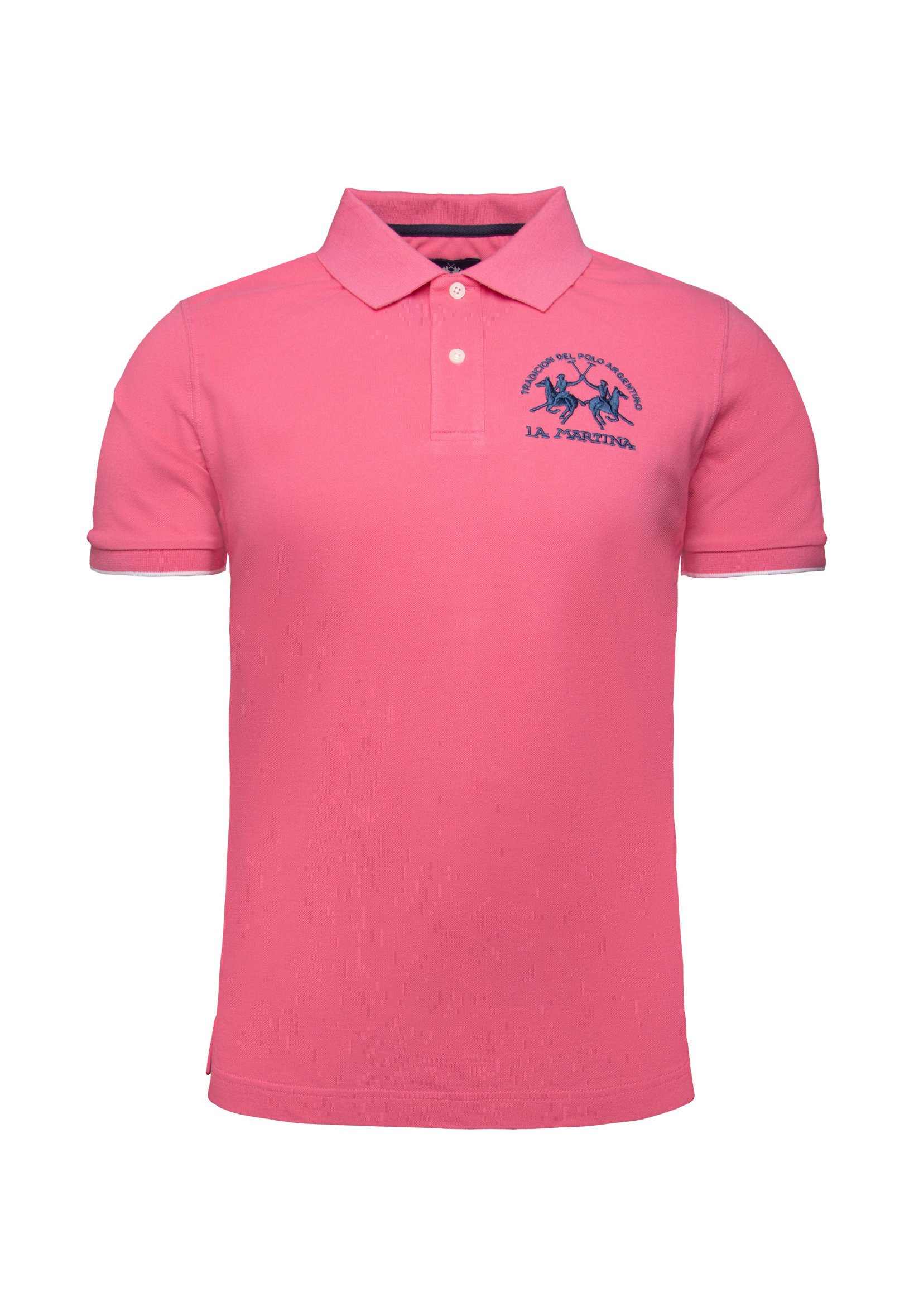 La Martina Polo shirt honey suckle map pk/light pink
