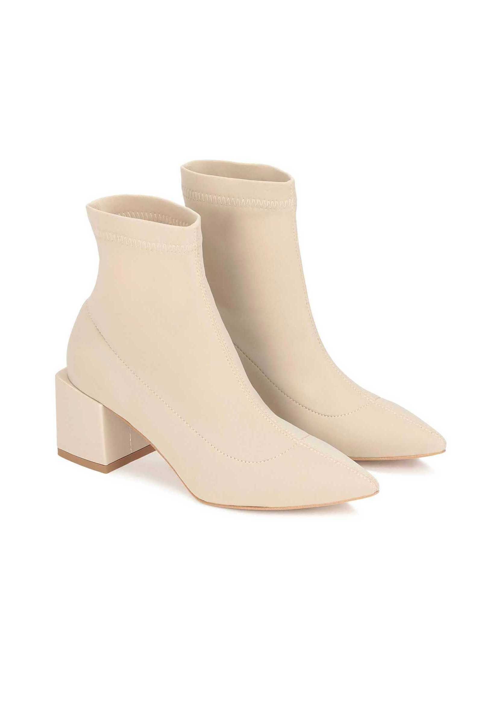 Botas Tacon Beige Top Sellers, 51% OFF | www.autoescolaurgell.com