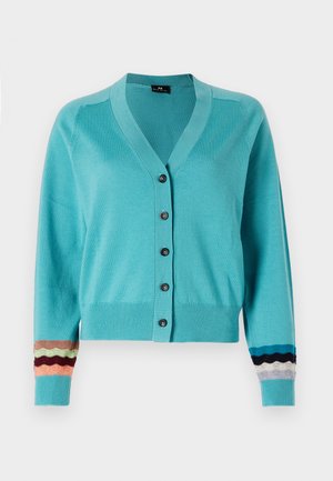 PS Paul Smith BUTTON THRU - Strickjacke - blue