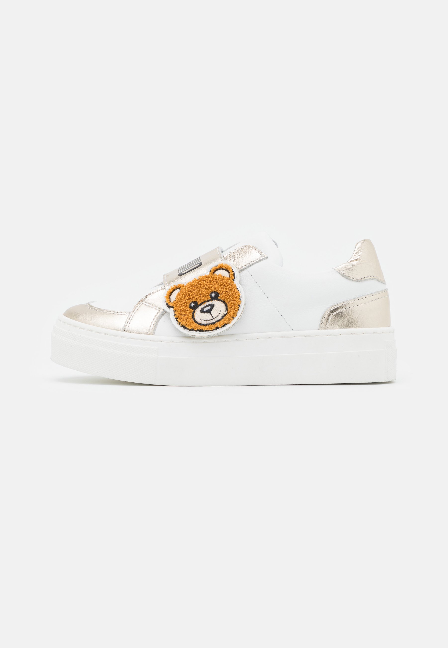MOSCHINO Zapatillas - gold/white/dorado - Zalando.es
