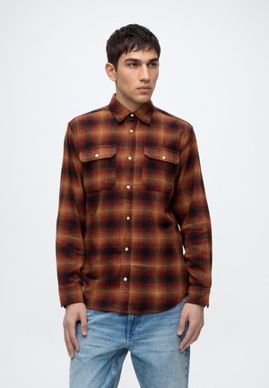 Jack & Jones, JJTEXAS WESTERN SHIRT - Chemise - lava falls