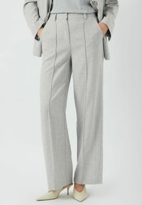 YAS YAS  - Broek - light grey melange