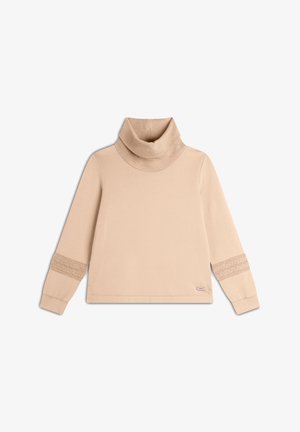 Freddy COLLO A COSTE E TRICOT A TRECCE - Sudadera - cuban sand