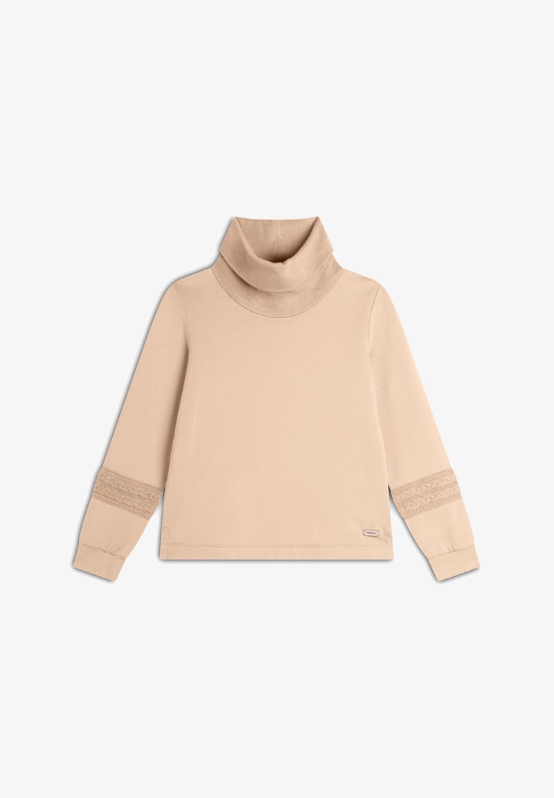 Freddy COLLO A COSTE E TRICOT A TRECCE - Sudadera - cuban sand