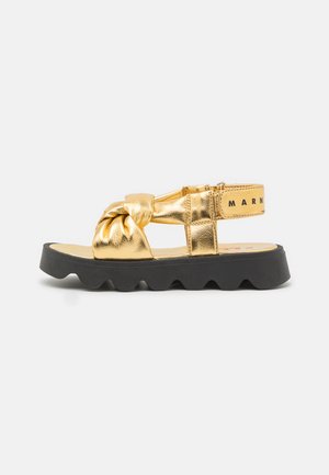 Marni UNISEX - Sandali - gold