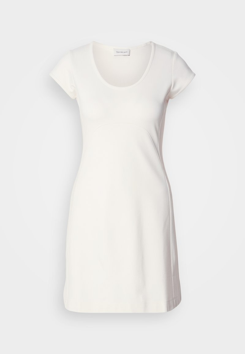 Calvin Klein Jeans Jerseyjurk crème Calvin Klein Jeans Jerseyjurk crème