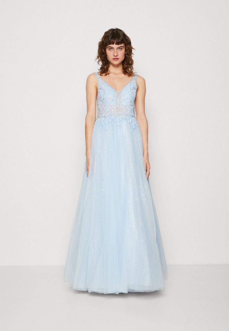 Mascara Robe de cocktail baby blue/bleu clair ZALANDO.FR