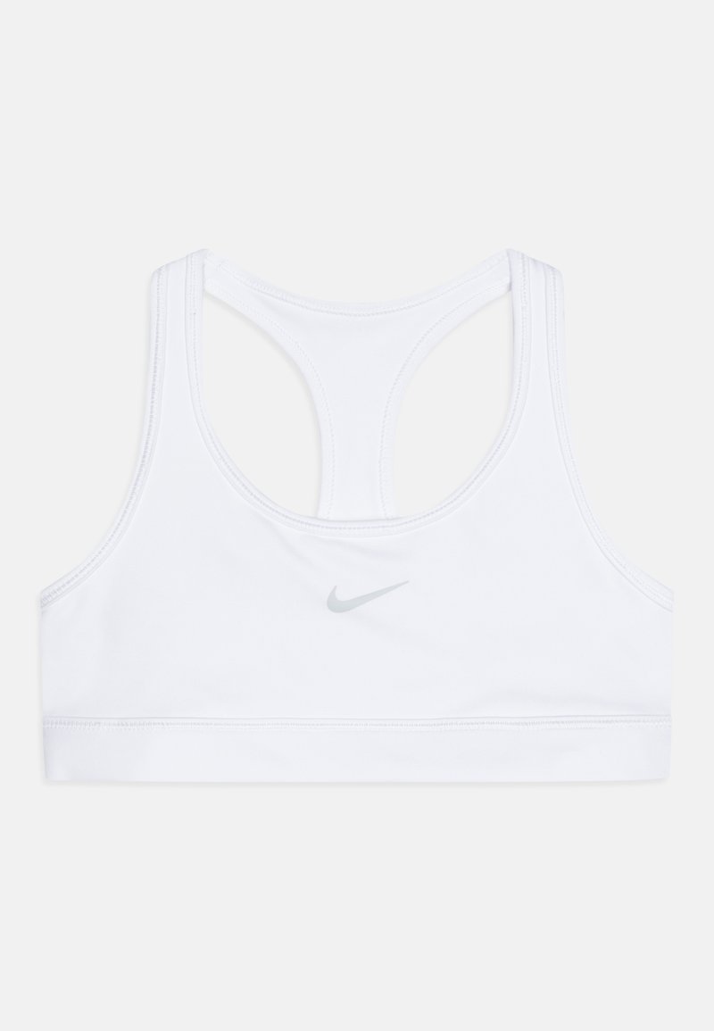 Nike Performance DRY FIT BRA - Spordirinnahoidjad - white/pure platinum