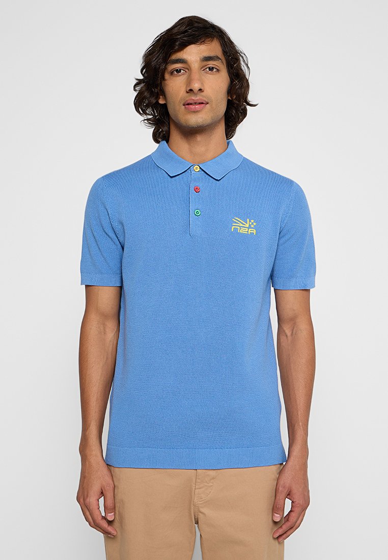 NZA New Zealand Auckland Poloshirt blauw NZA New Zealand Auckland Poloshirt blauw