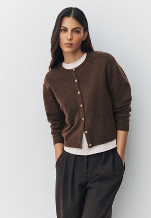 Next, Strickjacke - chocolate brown