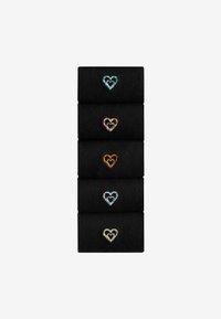Next MOTIF 5 PACK STANDARD  - Strømper - heart outline