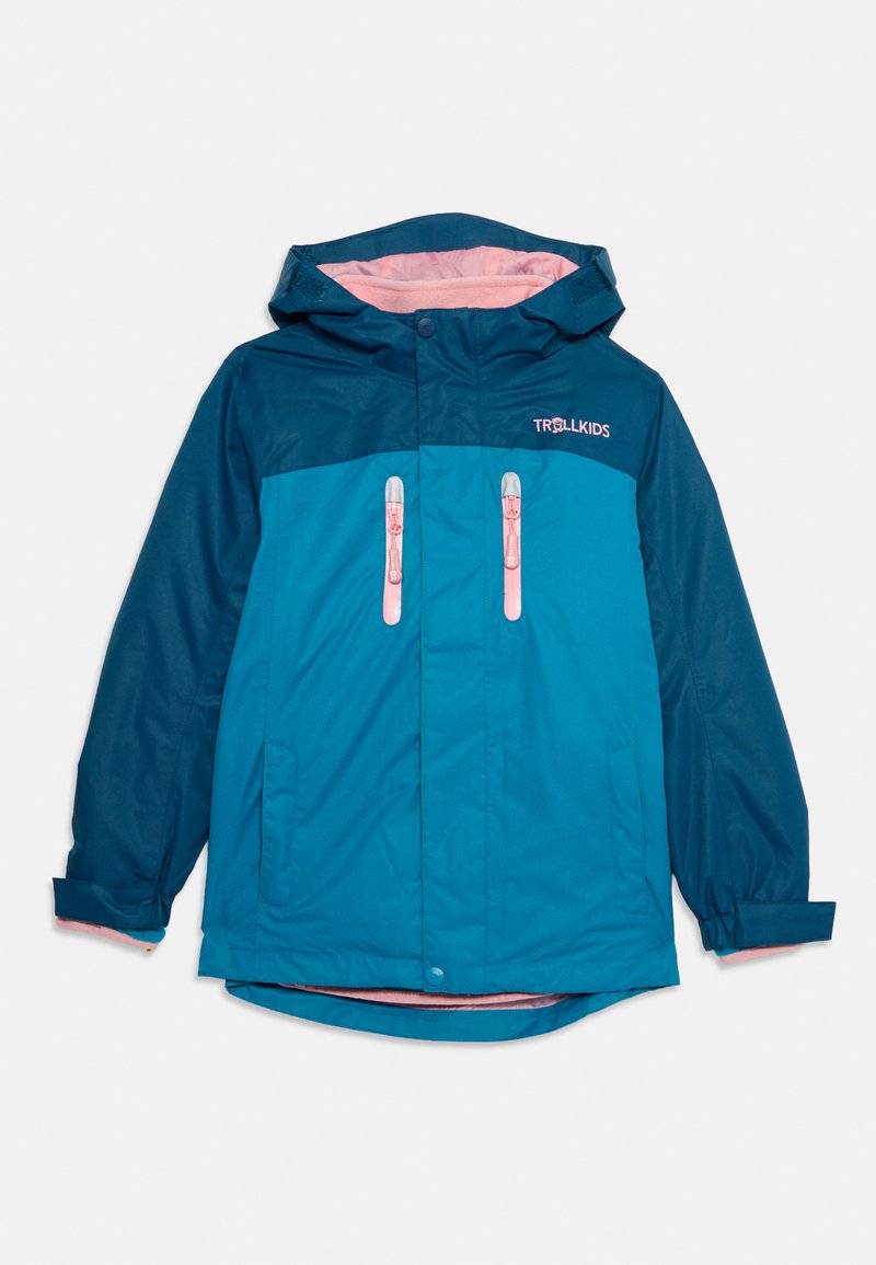 Trollkids Outdoorjas blauw