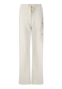 BATTLE DRAGON FLARED - Pantalon de survêtement - white