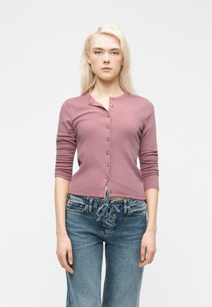 CARDI - Strickjacke - wispy mauve